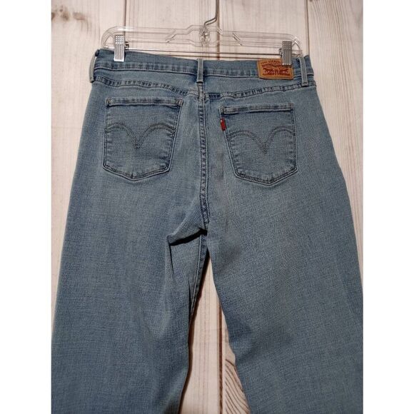 Levi's Jeans Ladies 8 505 Straight Light Wash‎ - Picture 4 of 8